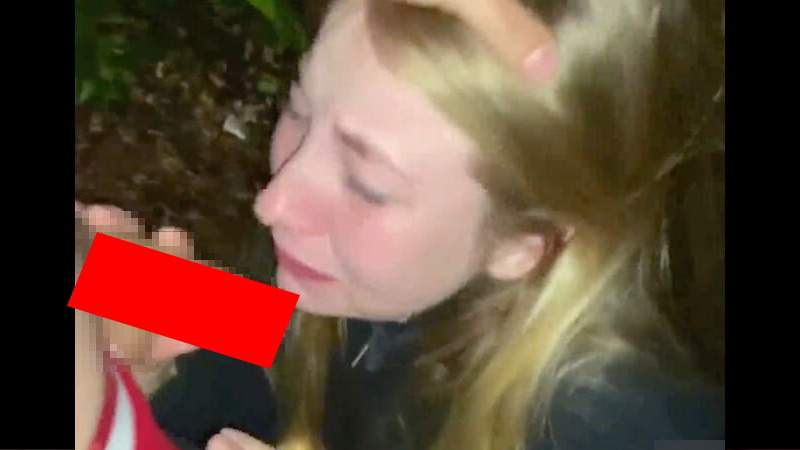 ロシアンギャングに捕まった美女が無理やりフ●ラさせられる動画、申し訳ないけどエ□い…