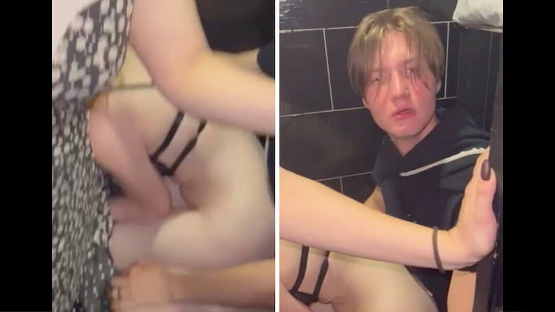 女子2人とトイレでセ○クス中に突撃されたイケメン、ネットに顔を晒され黒歴史確定ｗｗｗ