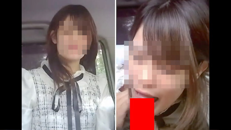 この日本の20代人妻、世界中に公開されるのを知らずに車内でチ●コしゃぶってしまう…