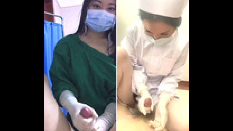 AVでもなんでもない、入院中に看護師♀さんがチ●ポ抜いてくれた動画、エ□すぎる