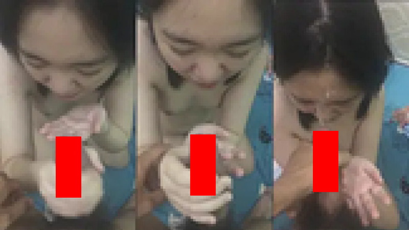 【動画】 クラスで一番地味な女子にフ○ラチオさせて顔面●精するヤリチン、やりたい放題すぎる…