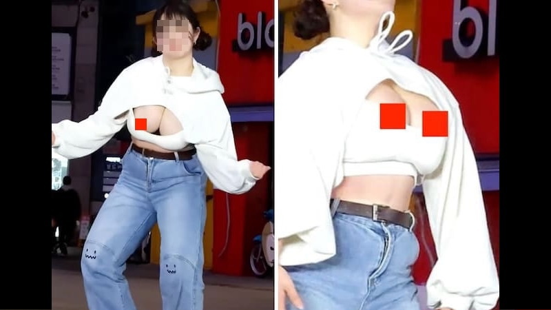 【動画】 女子大生ダンス部のイベント、お●ぱいがデカすぎて皆の前で乳首がハミ出てしまうｗｗｗ